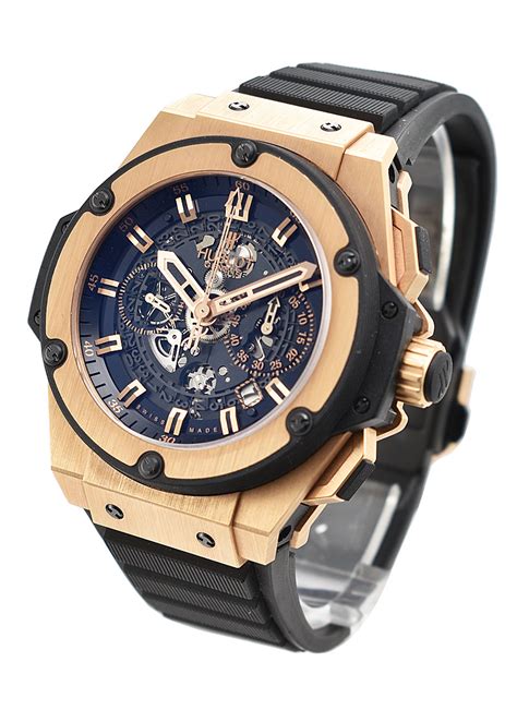 hublot king power unico king rose gold carbon|Hublot king gold big bang.